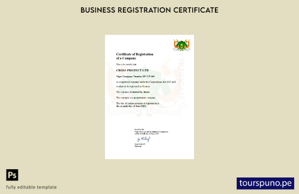 listo para imprimir Plantilla de plantilla de Word y PDF del certificado de r 26